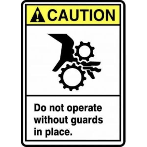 Accuform ANSI SIGN 14 in X 10 in ALUMALITE UNIT OF MEQM734XL - main